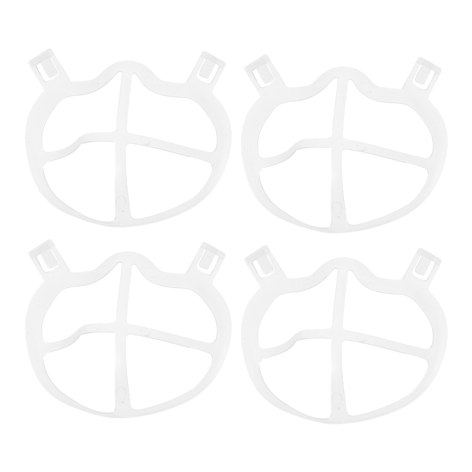 10Pcs Soft Skin-Friendly Silic - Silicone Mask Bracket ulasan dan harga