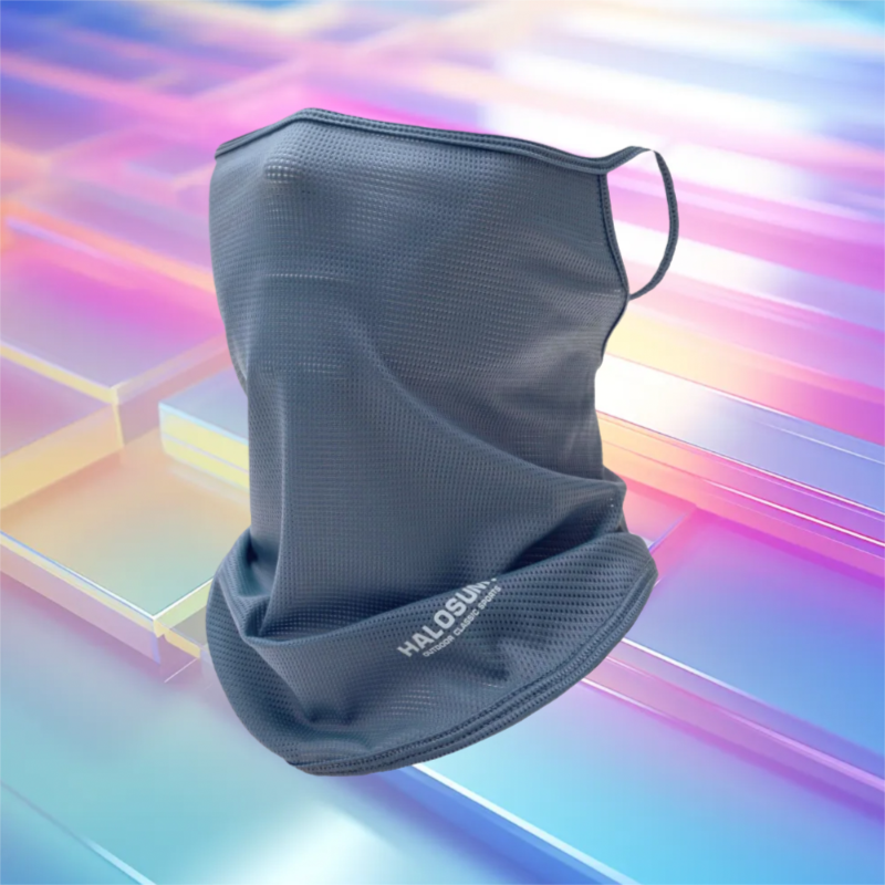Ice Silk Full Face Mask Summer - Sports Mask Breathable ulasan dan harga