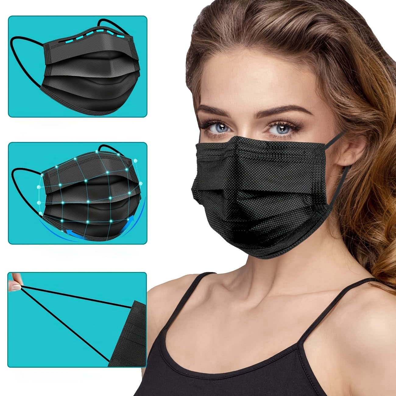 Fast Delivery! 300Pcs Thick Bl - Disposable Surgical Mask ulasan dan harga