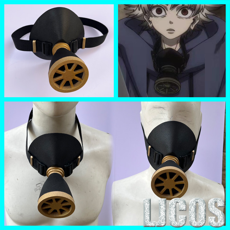 1 Pair Anime Gachiakuta Rudo C - Black Face Mask Pack ulasan dan harga