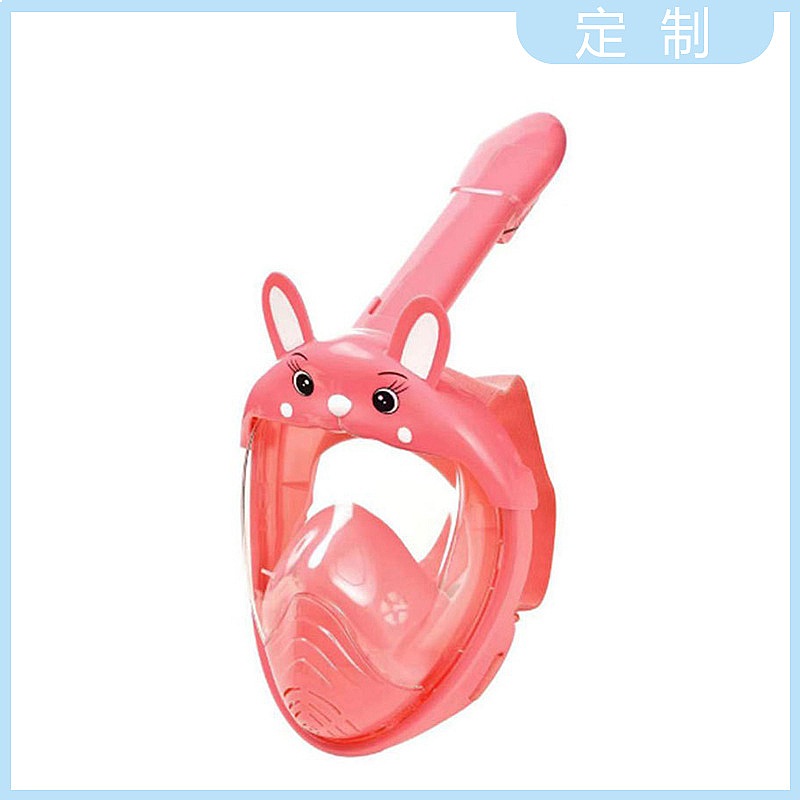 Cartoon Rabbit Ear Kids Snorke - Kids Face Mask ulasan dan harga