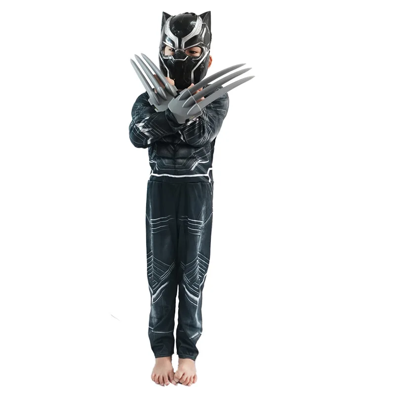 Anime Superhero Black Panther  - Black Face Mask Pack ulasan dan harga