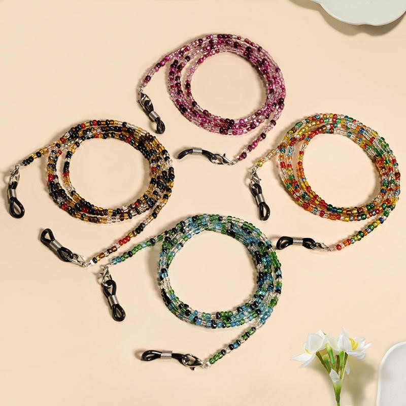 Crystal Glasses Chain For Wome - Mask Chain Holder ulasan dan harga