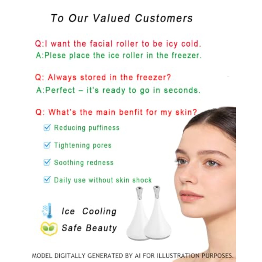 Ice Globes Facial Rollers for  - Face Mask Storage Box ulasan dan harga