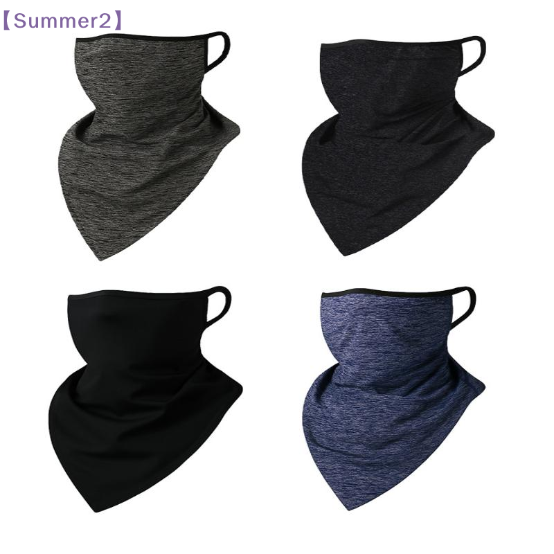 【Xia2】Summer Breathable Ice Si - Sports Mask Breathable ulasan dan harga