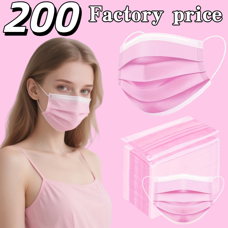 Great Value Pack! Pink Disposa - Disposable Surgical Mask ulasan dan harga