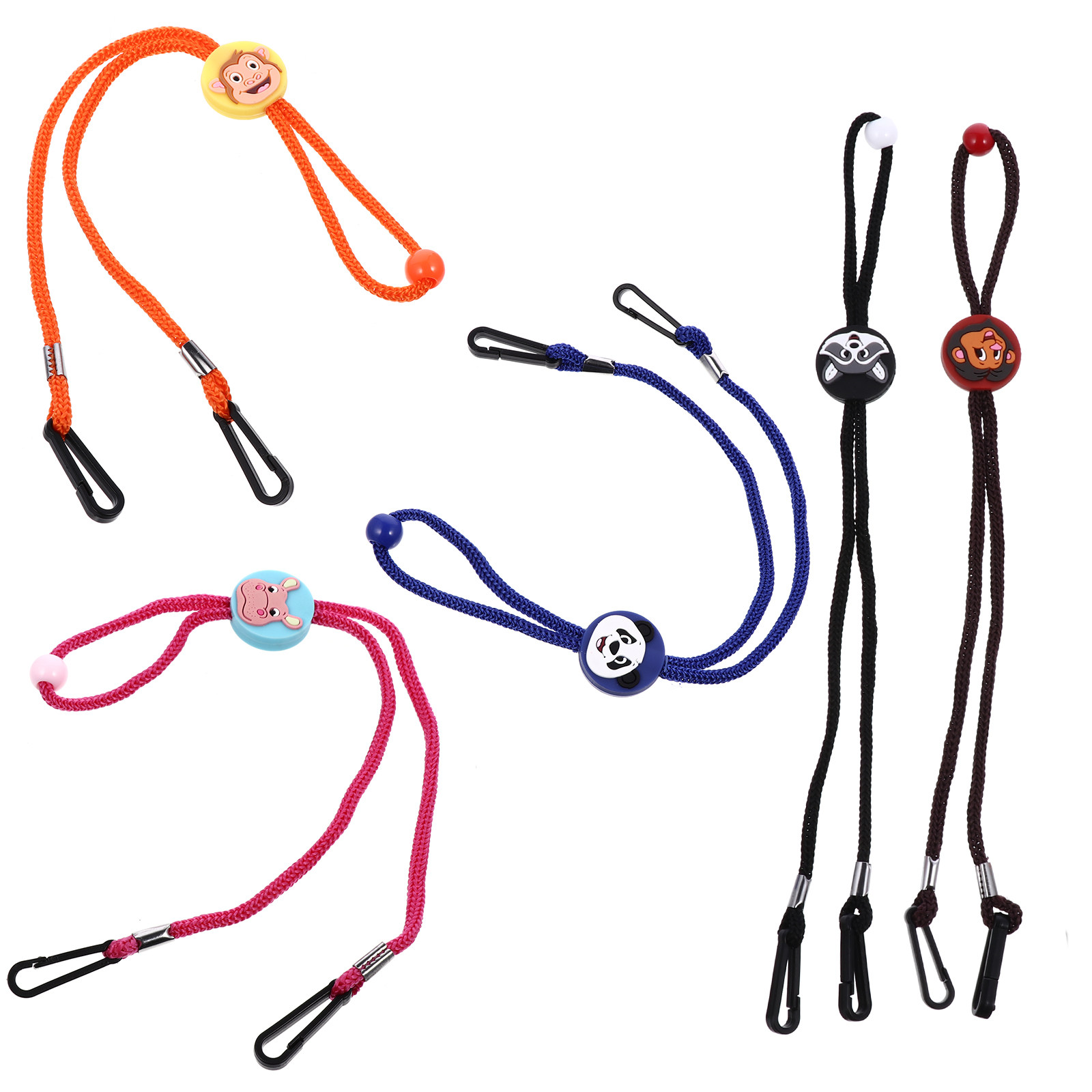 5Pcs Kids Face Mask Holder Lan - Mask Chain Holder ulasan dan harga
