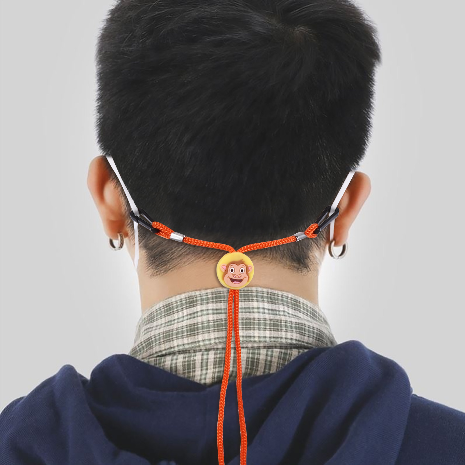5Pcs Kids Face Mask Holder Lan - Mask Chain Holder ulasan dan harga